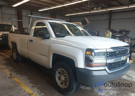 2016 Chevrolet Silverado 1500 Wt from USA, damaged, VIN 1GCNCNEH3GZ398089